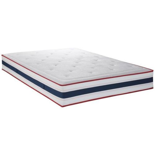 DODO Ensemble matelas MALVA + sommier 160 x 200 cm - Mousse HRaero et mémoire de forme - 27 cm - Equilibré - Photo n°2; ?>
