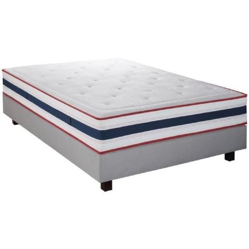 DODO Ensemble matelas MALVA + sommier 160 x 200 cm - Mousse HRaero et mémoire de forme - 27 cm - Equilibré - Photo n°3; ?>