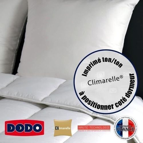DODO Oreiller thermorégulateur - 60 x 60 cm - Blanc - Photo n°2; ?>