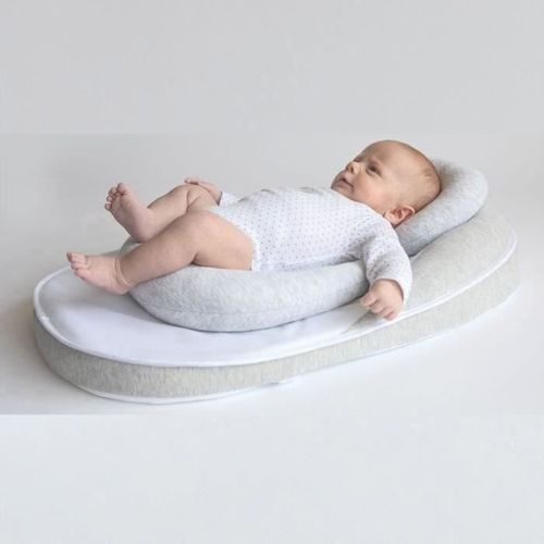 Domiva Cale bébé SAFETY PAD 3D - 40 x 65 cm - Coton/Polyester - Gris - Photo n°3; ?>