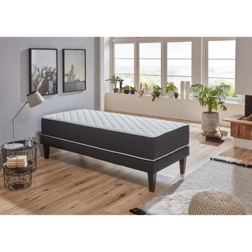 DORMIPUR Matelas 90x190 - Mousse mémoire de forme - 7 zones - 25 cm - Equilibré - V1070 - Photo n°2; ?>
