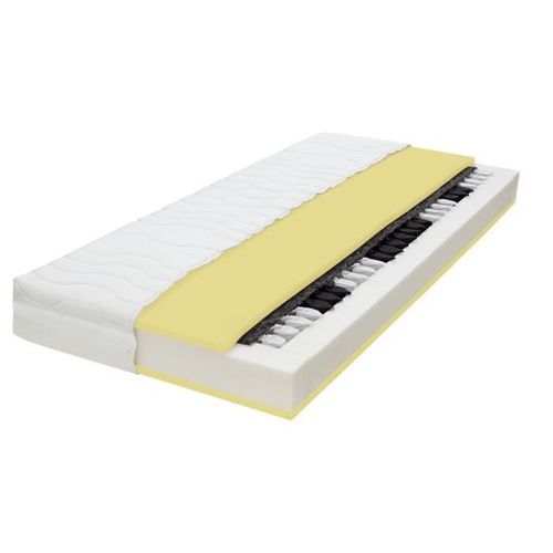 DORMIPUR Matelas T400 160x200 cm - Ressorts et mémoire de forme - Equilibré - 768 ressorts et 50kg/m3 - 2 personnes - Photo n°3; ?>
