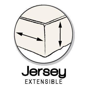 Drap Housse 160X200 2 personnes Jersey uni beige JERSEY - Photo n°2; ?>