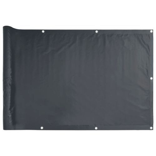 Écran d'intimité de jardin anthracite 1000x90 cm PVC - Photo n°2; ?>