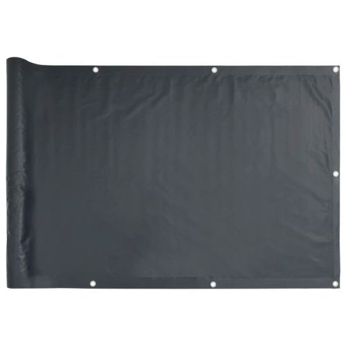 Écran d'intimité de jardin anthracite 300x120 cm PVC - Photo n°2; ?>