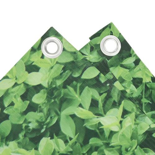 Écran d'intimité de jardin aspect de plante vert 500x75 cm PVC - Photo n°3; ?>