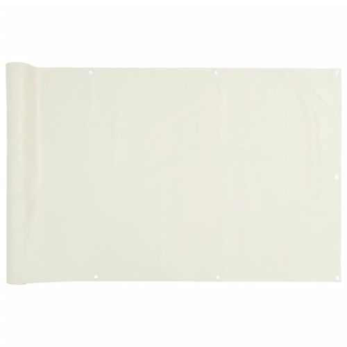 Écran d'intimité de jardin blanc 300x75 cm PVC - Photo n°2; ?>