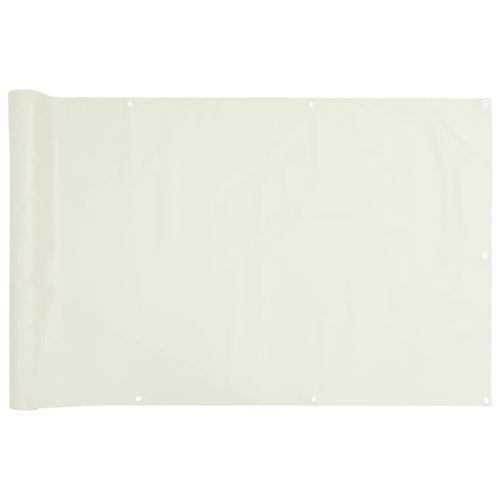 Écran d'intimité de jardin blanc 700x90 cm PVC - Photo n°2; ?>