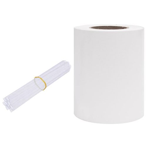 Écran d'intimité de jardin PVC 35x0,19 m Blanc - Photo n°2; ?>