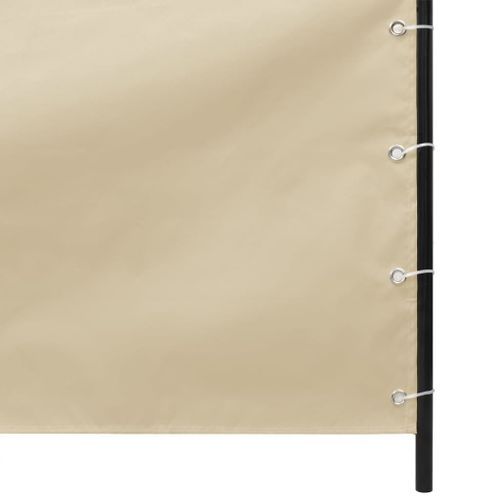 Écran de balcon Beige 140x240 cm Tissu Oxford - Photo n°3; ?>