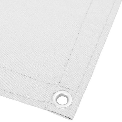 Écran de balcon blanc 120x1000 cm 100% polyester oxford - Photo n°3; ?>