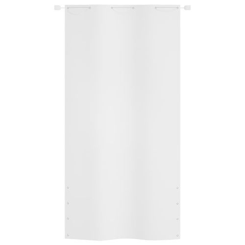 Écran de balcon Blanc 120x240 cm Tissu Oxford - Photo n°2; ?>