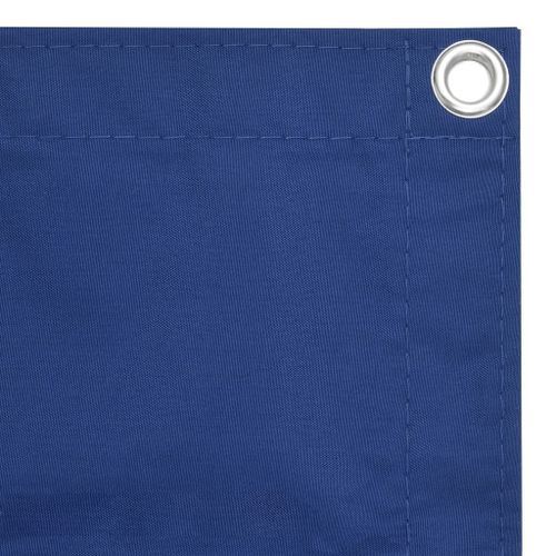 Écran de balcon Bleu 75x600 cm Tissu Oxford - Photo n°3; ?>