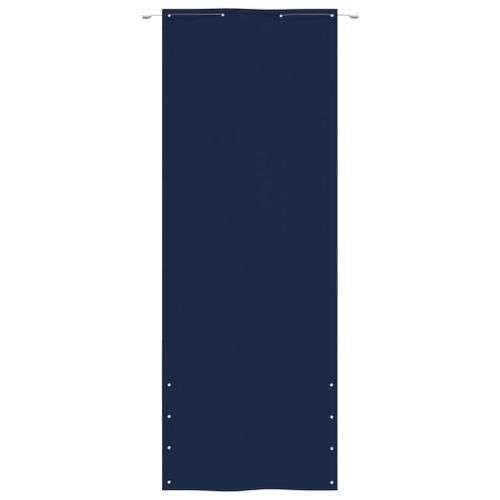 Écran de balcon Bleu 80x240 cm Tissu Oxford - Photo n°2; ?>