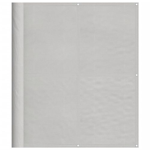 Écran de balcon gris clair 120x1000 cm 100% polyester oxford - Photo n°2; ?>