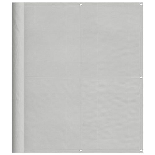 Écran de balcon gris clair 120x300 cm 100% polyester oxford - Photo n°2; ?>