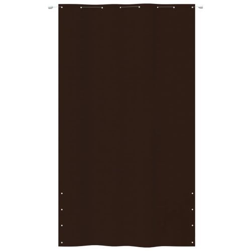 Écran de balcon Marron 160x240 cm Tissu Oxford - Photo n°2; ?>