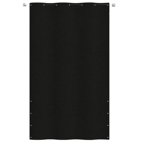 Écran de balcon Noir 140x240 cm Tissu Oxford - Photo n°2; ?>