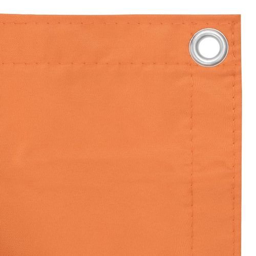 Écran de balcon Orange 90x600 cm Tissu Oxford - Photo n°3; ?>