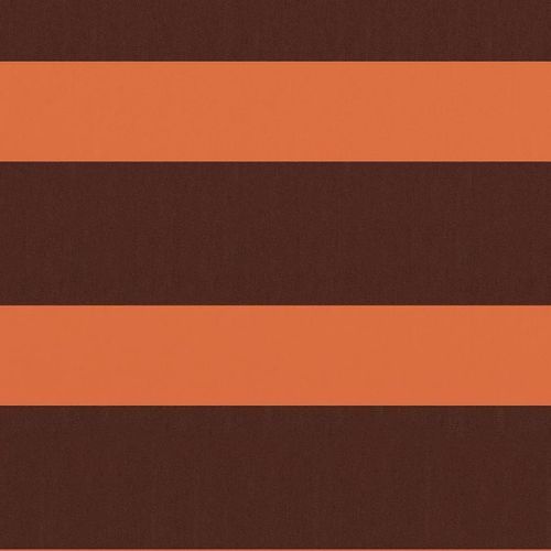 Écran de balcon Orange et marron 120x300 cm Tissu Oxford - Photo n°2; ?>