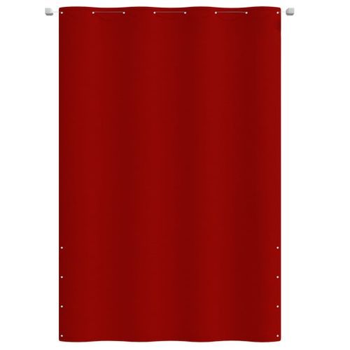 Écran de balcon Rouge 160x240 cm Tissu Oxford - Photo n°2; ?>