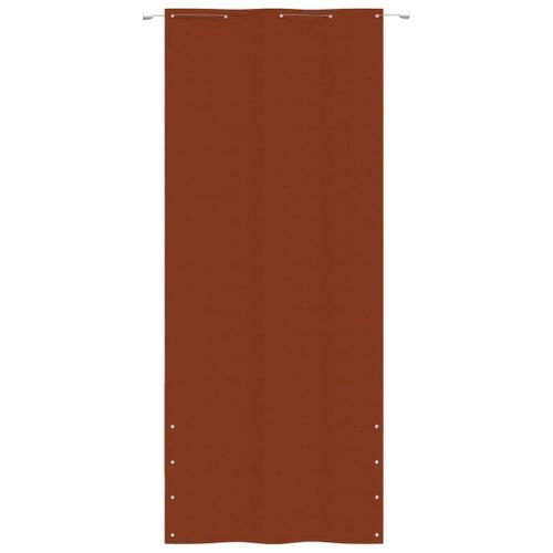 Écran de balcon Terre cuite 100x240 cm Tissu Oxford - Photo n°2; ?>