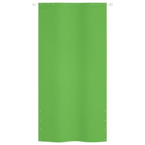 Écran de balcon Vert clair 120x240 cm Tissu Oxford - Photo n°2; ?>