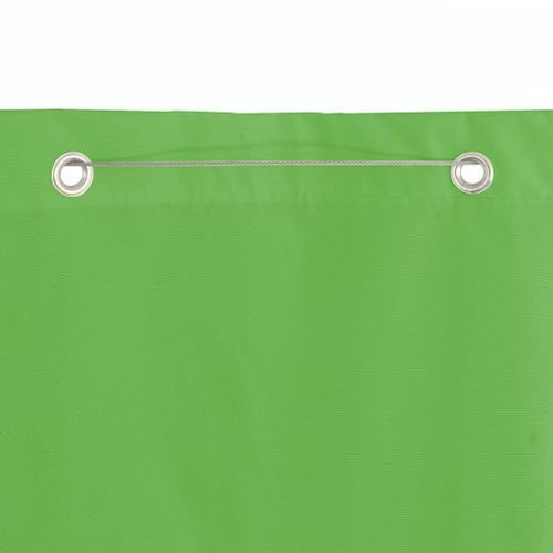 Écran de balcon Vert clair 140x240 cm Tissu Oxford - Photo n°3; ?>