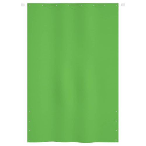 Écran de balcon Vert clair 160x240 cm Tissu Oxford - Photo n°2; ?>