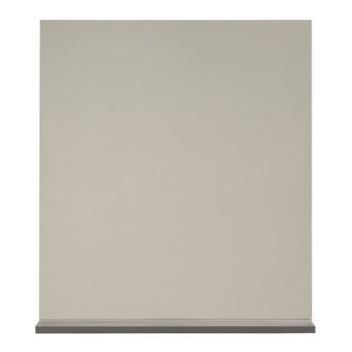 EKIPA Miroir avec tablette - Gris ombre et blanc - L 60 x P 14 x 70 cm - VERSA - Photo n°3; ?>