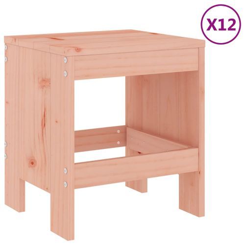 Ensemble à manger de jardin 13 pcs bois massif de Douglas - Photo n°3; ?>