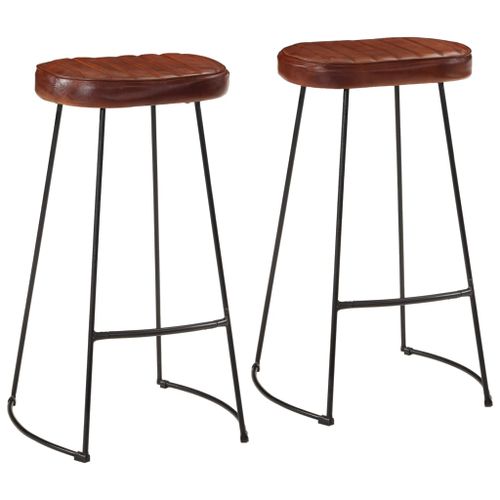 Ensemble de bar 3 pcs bois de manguier brut massif et métal - Photo n°2; ?>