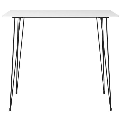 Ensemble de bar 7 pcs Blanc et noir - Photo n°3; ?>