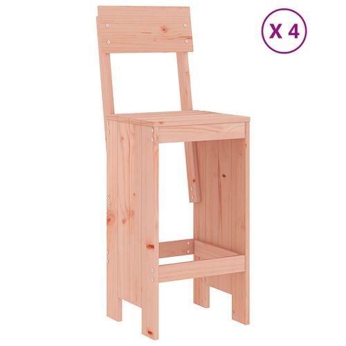 Ensemble de bar de jardin 5 pcs bois massif de Douglas - Photo n°3; ?>