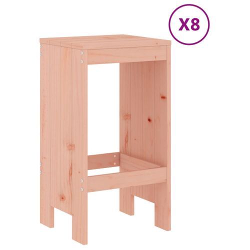 Ensemble de bar de jardin 9 pcs bois massif douglas - Photo n°3; ?>