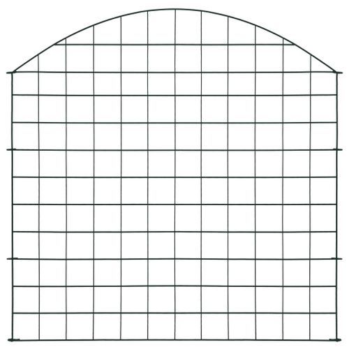 Ensemble de clôture voûtée d'étang 77,5x78,5 cm Vert - Photo n°2; ?>