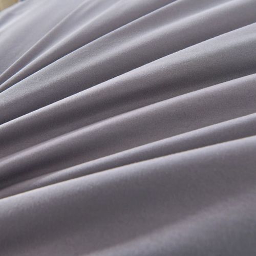 Ensemble de housse de couette Anthracite 200x220/80x80 cm - Photo n°2; ?>