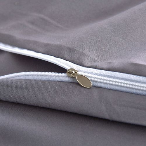 Ensemble de housse de couette Anthracite 200x220/80x80 cm - Photo n°3; ?>