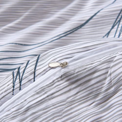 Ensemble de housse de couette Cercles 140x220/60x70 cm - Photo n°3; ?>