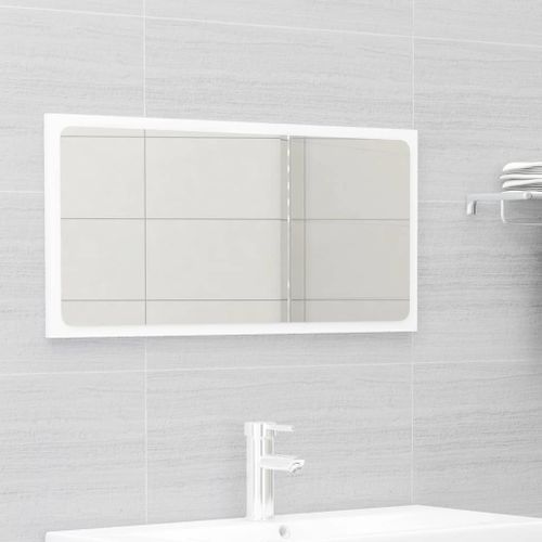 Ensemble de meubles de salle de bain 2 pcs Blanc 3 - Photo n°3; ?>