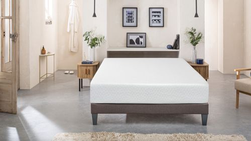 Ensemble matelas ferme 21 cm à mémoire de forme et sommier 30 cm en bois Absolu - Photo n°2; ?>