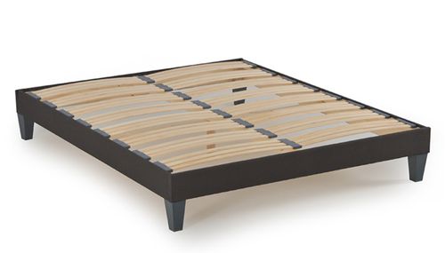 Ensemble matelas ferme 21 cm à mémoire de forme et sommier 30 cm en bois Absolu - Photo n°3; ?>