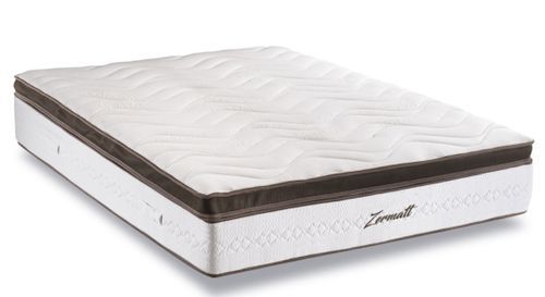 Ensemble matelas ferme 31 cm à mémoire de forme et sommier 30 cm Zermatt – Pour hôtels haut de gamme - Photo n°3; ?>