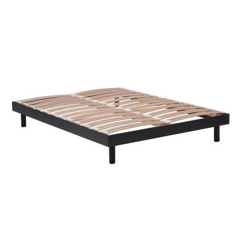 Ensemble matelas + sommier 160 x 200 - Ressorts et mémoire de forme - 27 cm - Équilibré - CARLTON - Photo n°3; ?>