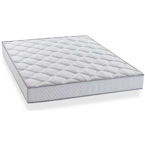 Ensemble matelas + sommiers AUTUUS 140x190 - 5 zones et mémoire de forme - Ferme - DEKO DREAM - Photo n°2; ?>