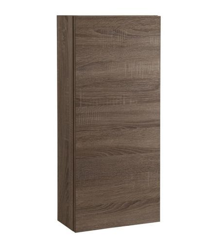 Ensemble meuble de salle de bain 2 tiroirs 1 armoire bois foncé et miroir à LED Teph L 150 cm - Photo n°2; ?>