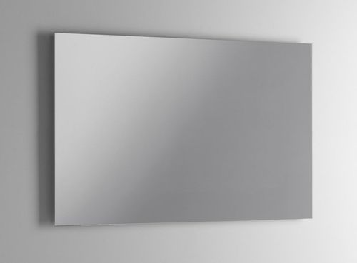 Ensemble meuble de salle de bain 2 tiroirs bois blanc et miroir à LED Mola L 90 cm - Photo n°3; ?>