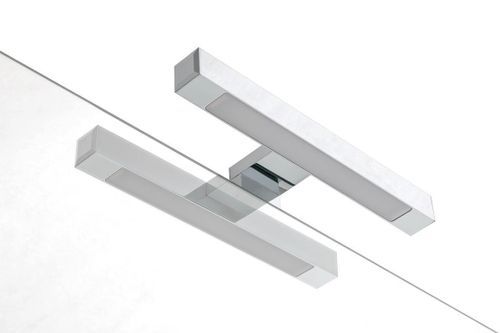 Ensemble meuble de salle de bain 2 tiroirs bois chêne clair et miroir lumineux Malo L 60 cm - Photo n°3; ?>