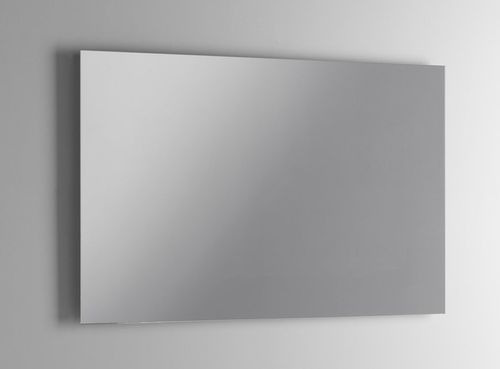 Ensemble meuble de salle de bain 2 tiroirs bois gris et miroir à LED Mola L 90 cm - Photo n°3; ?>