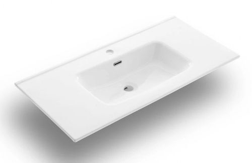 Ensemble meuble de salle de bain 2 tiroirs chêne clair et miroir lumineux Molam L 120 cm - Photo n°2; ?>